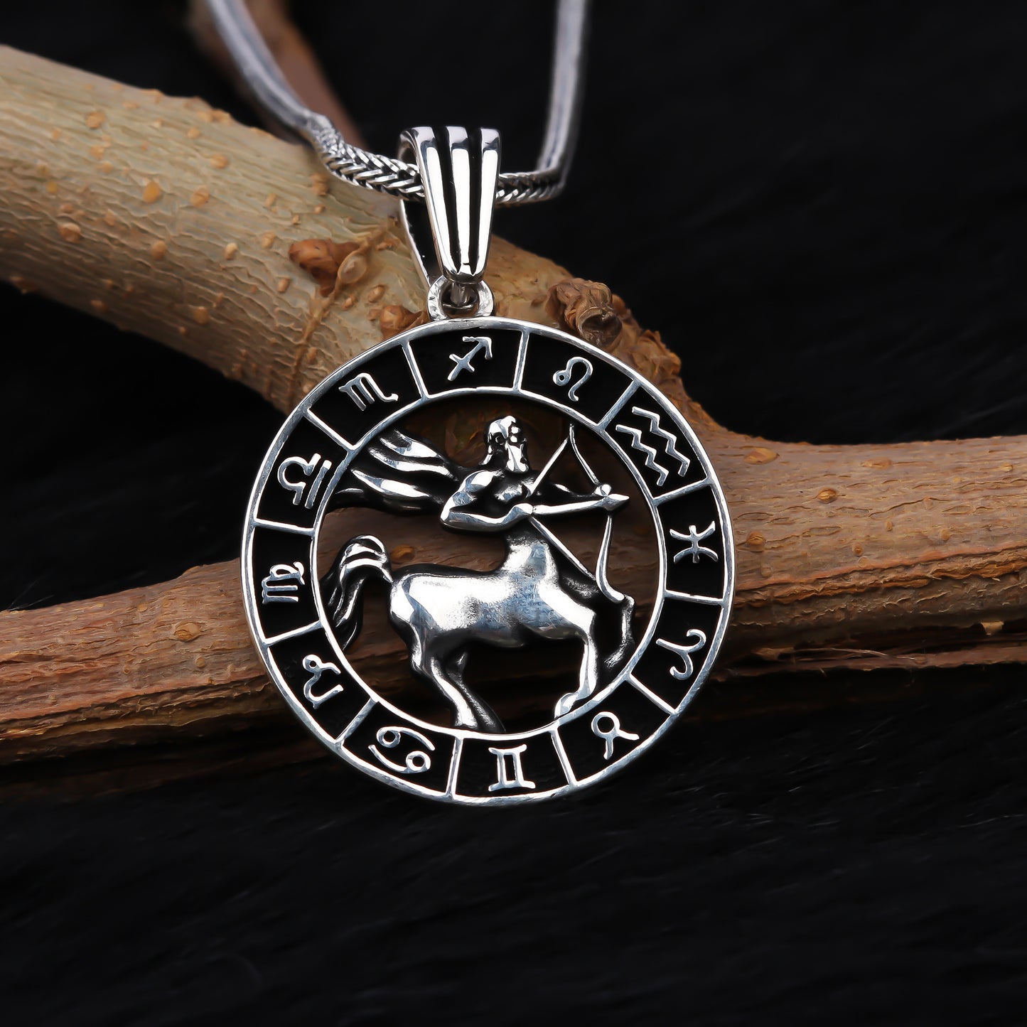 MEN SAGITTARIUS PENDANT NECKLACE
