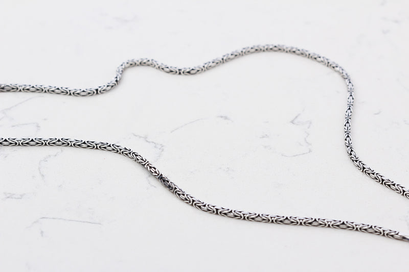 Sterling silver chain for men
