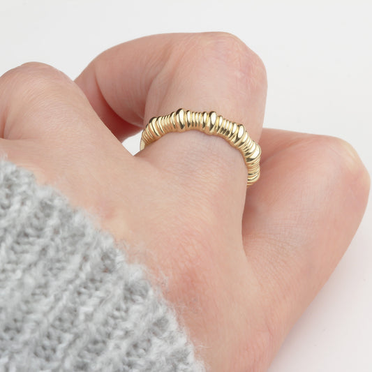 14k Solid Gold Ring - alternate view 2