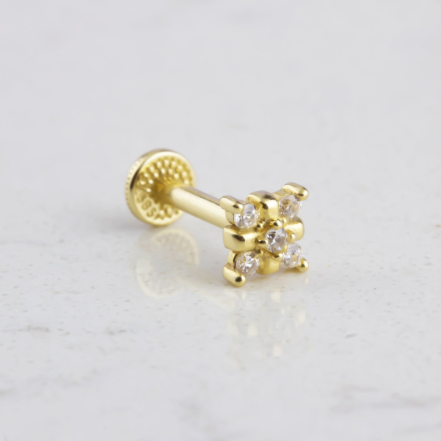 CLOVER TRAGUS PIERCING