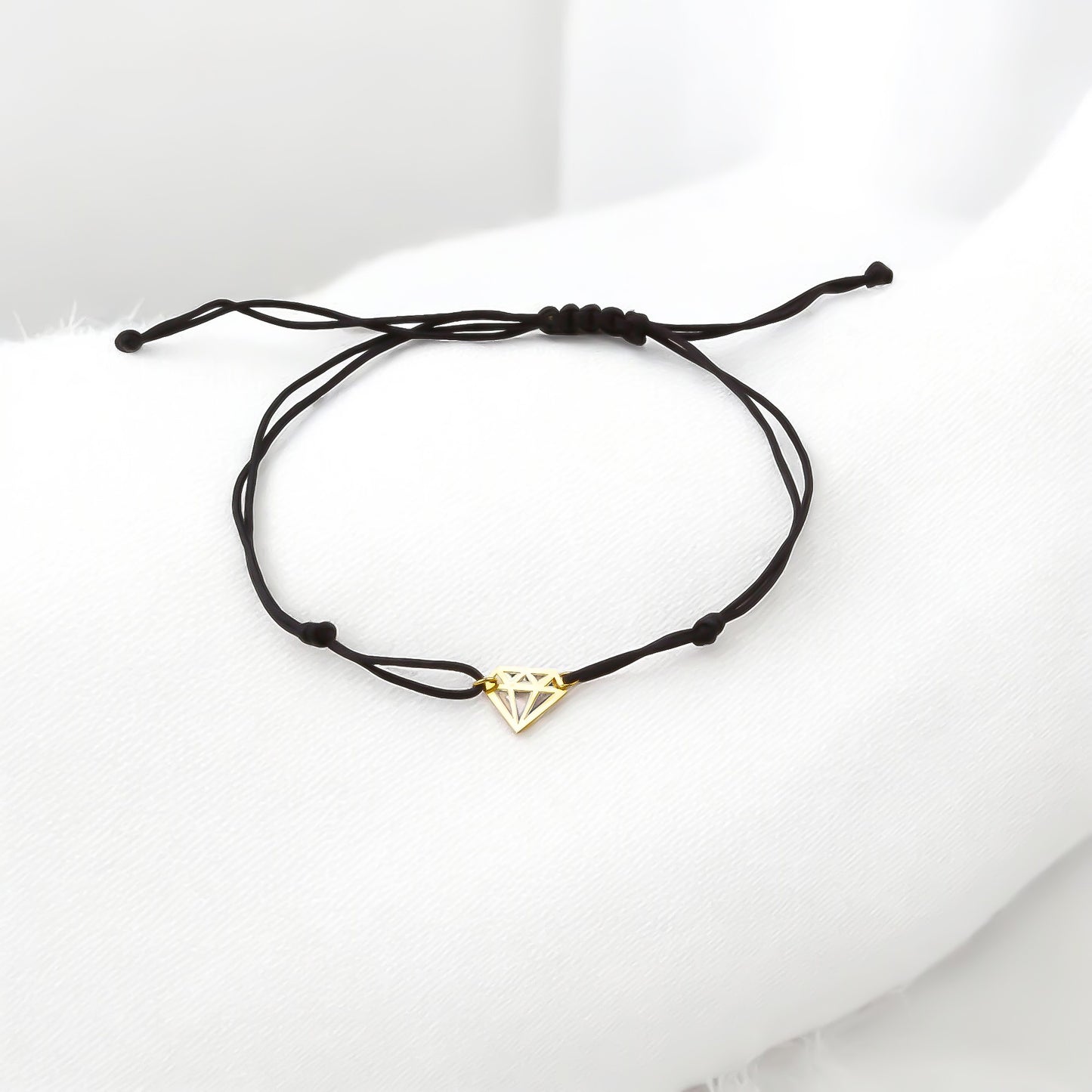 DIAMOND CUT ROPE BRACELET