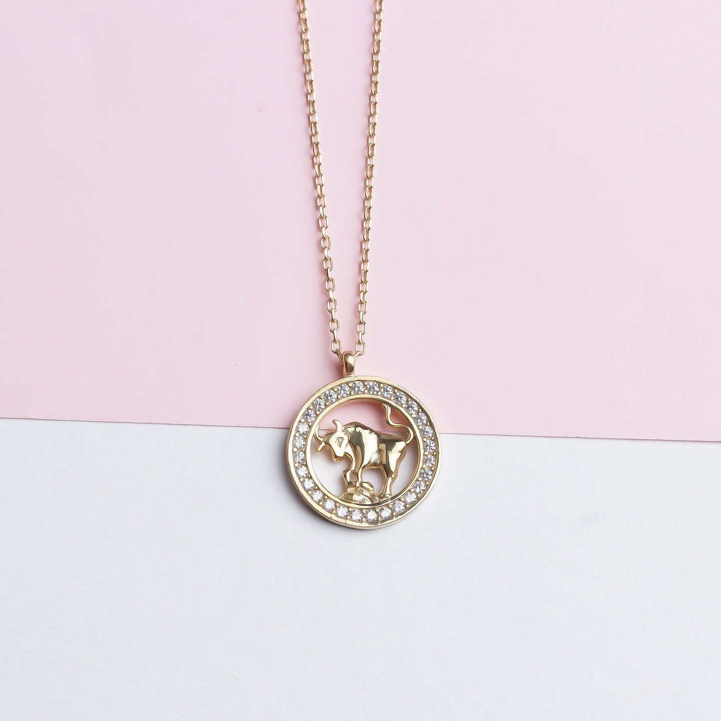 TAURUS ZODIAC NECKLACE