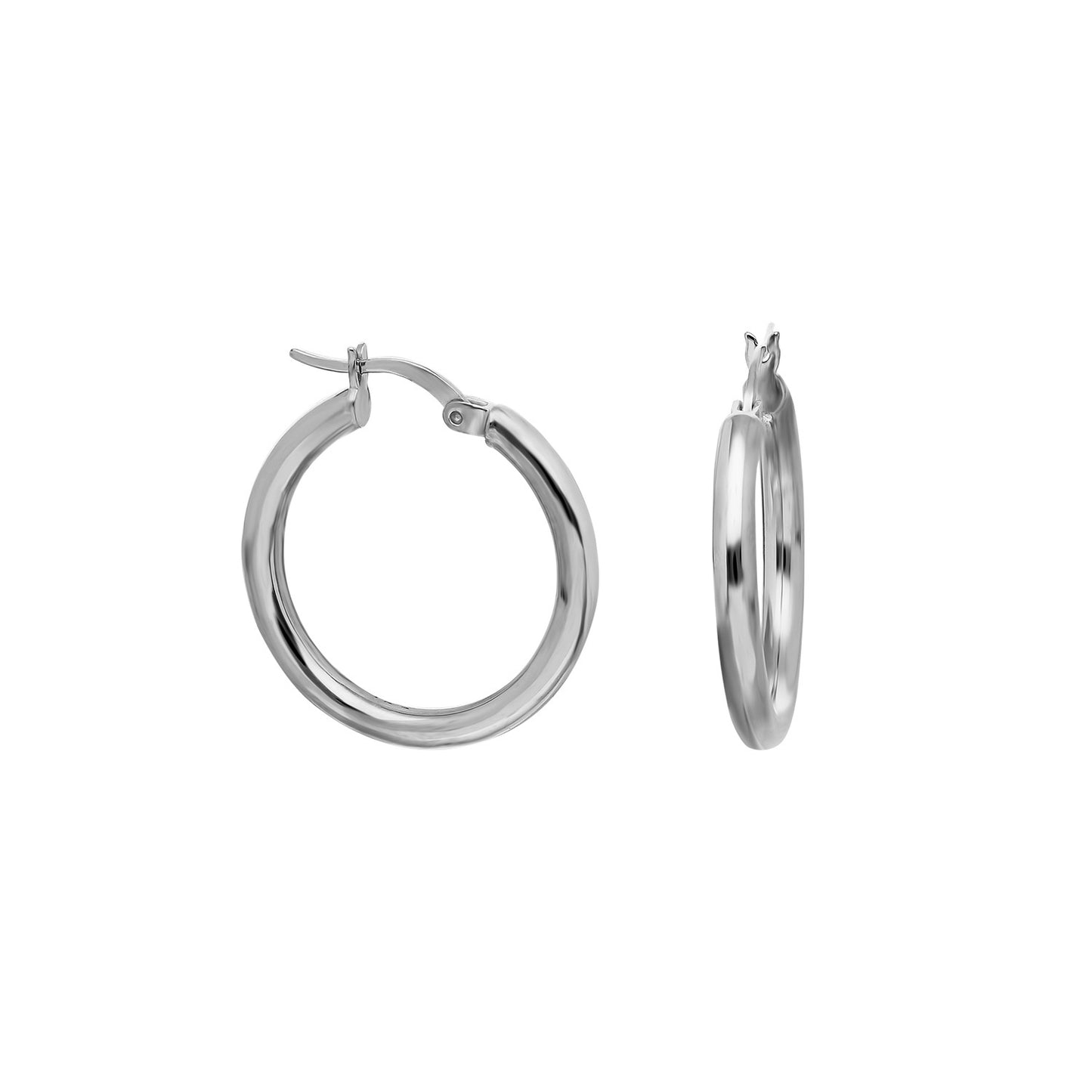 2 CM SLIM CIRCLE EARRING