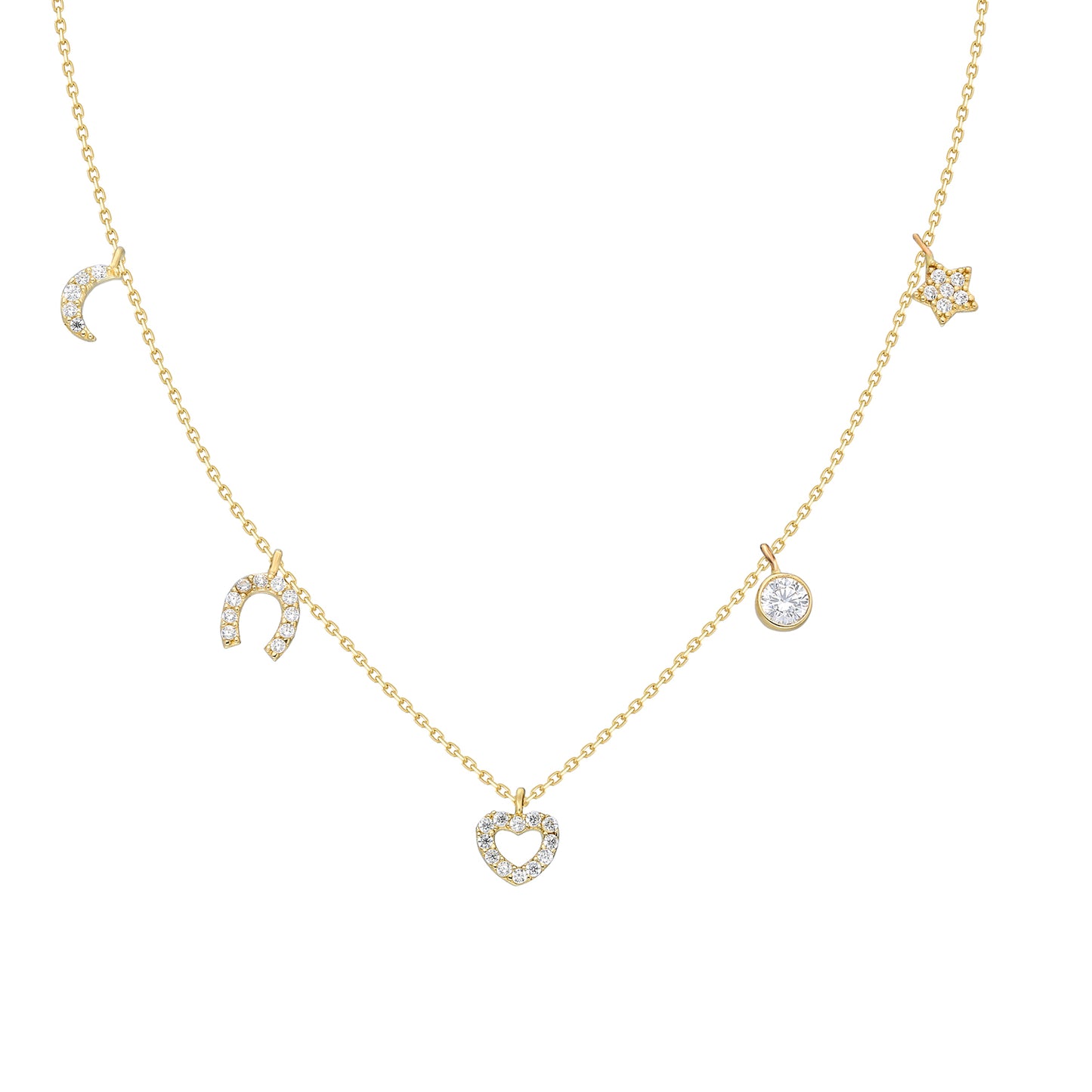 PAVE CHANCE NECKLACE