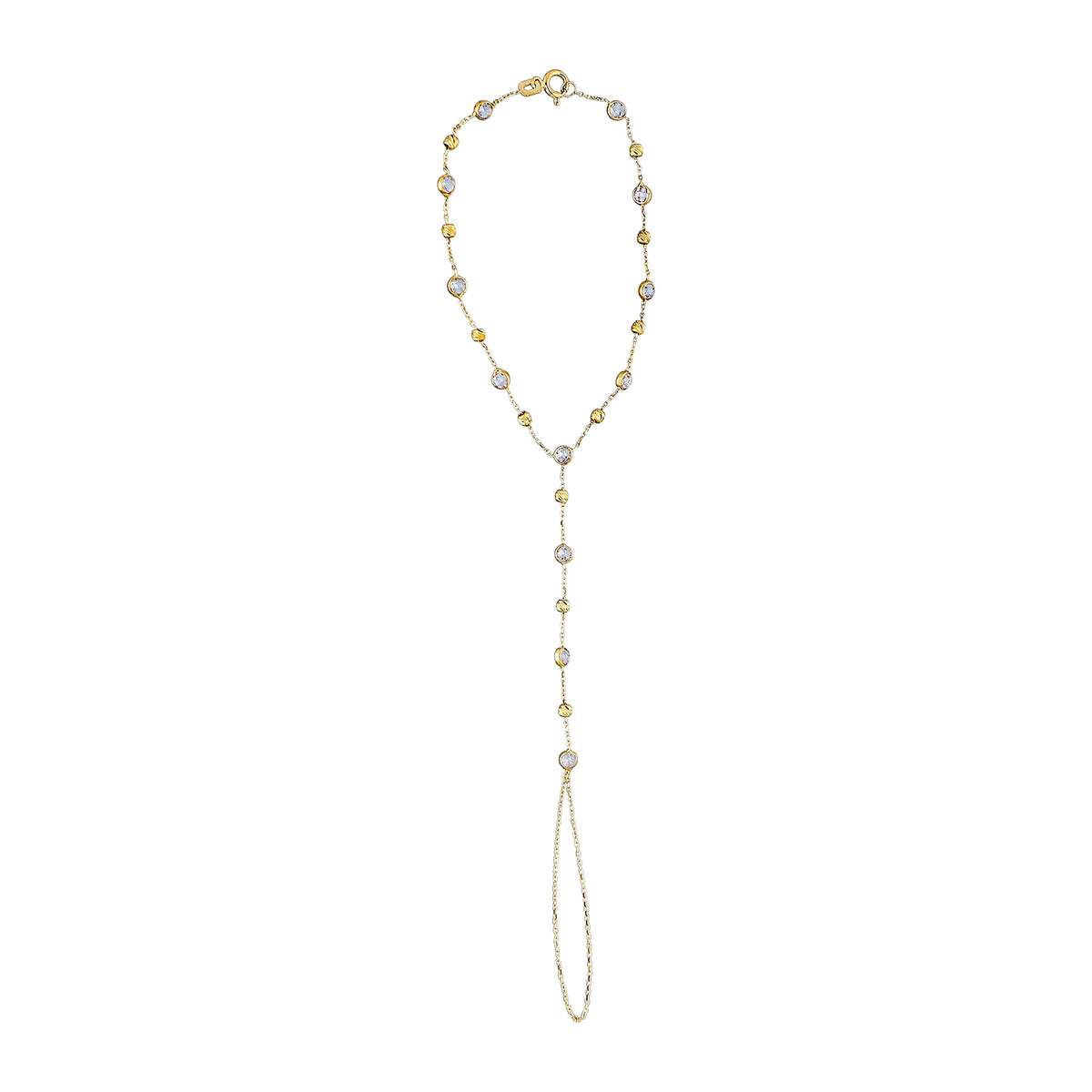 14k Solid Gold Pave Shahmaran - alternate view 3