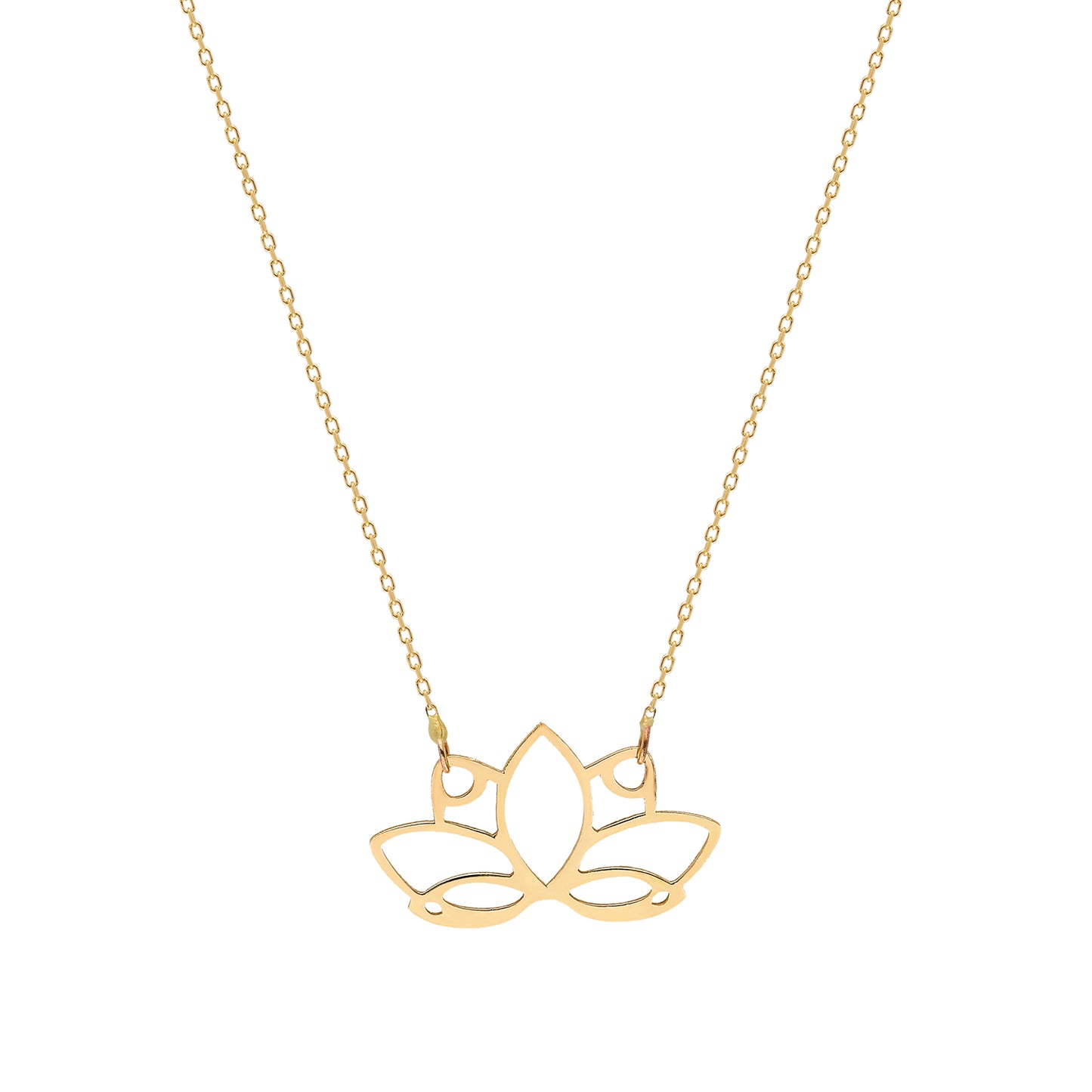 LOTUS FLOWER NECKLACE