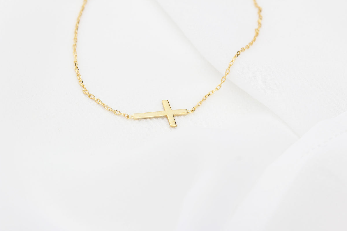 925k Sterling Silver Cross Bracelet - alternate view 2