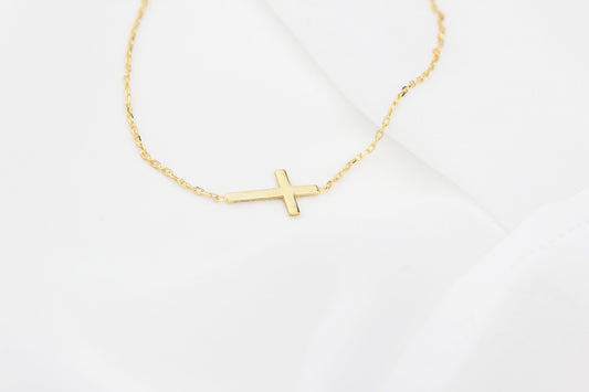 925k Sterling Silver Cross Bracelet - alternate view 2