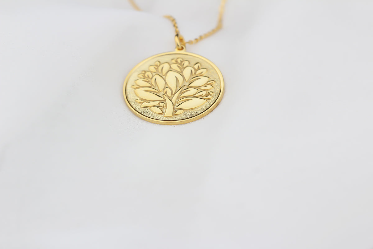 925k Sterling Silver Tree of Life Necklace - alternate view 2