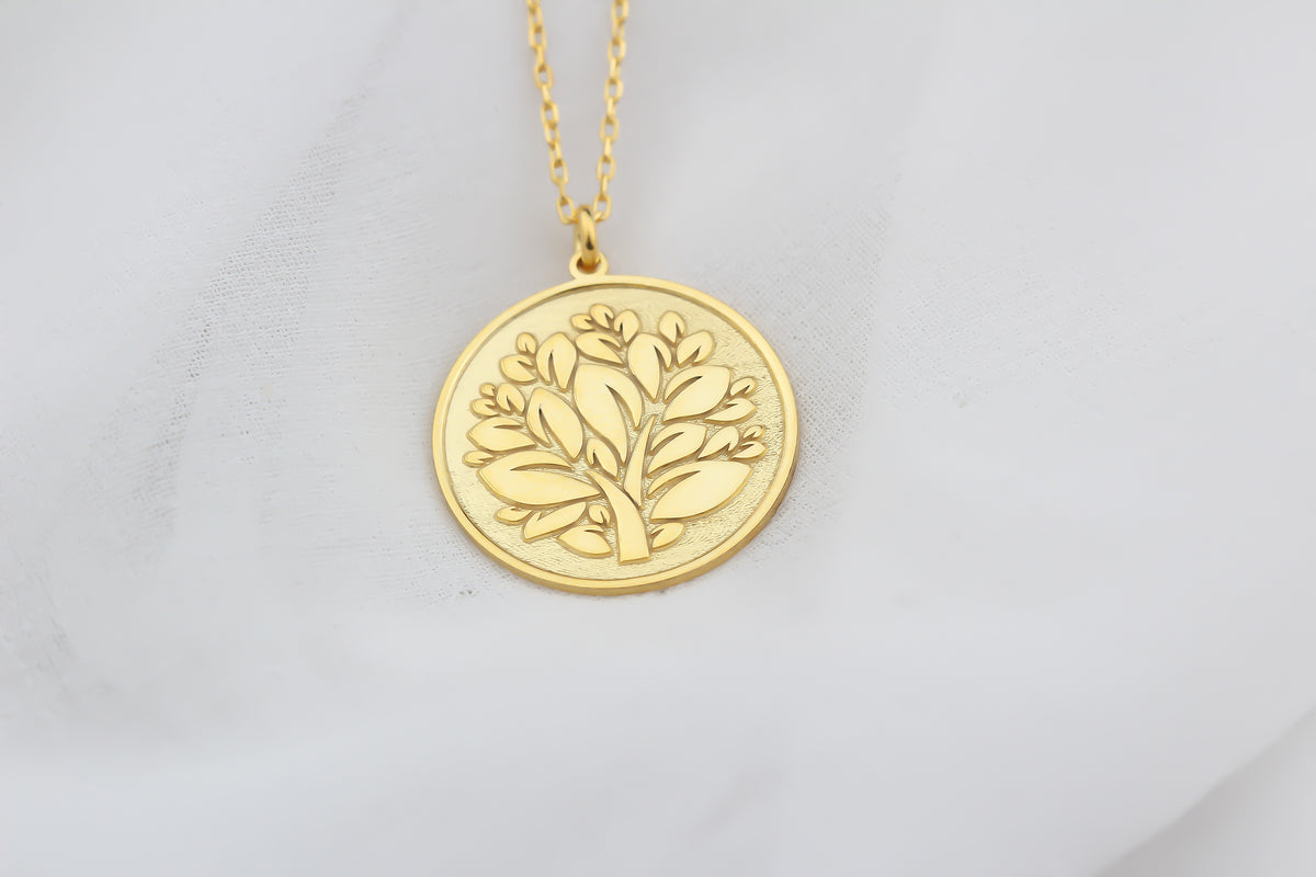 925k Sterling Silver Tree of Life Necklace