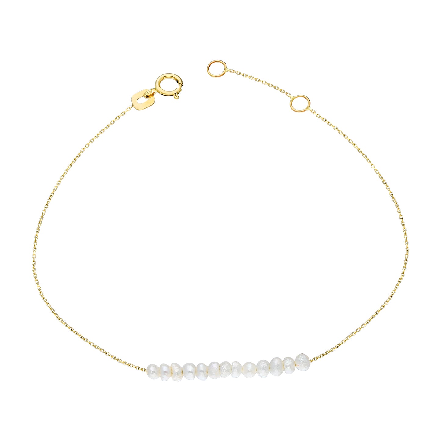 PEARL ROW BRACELET