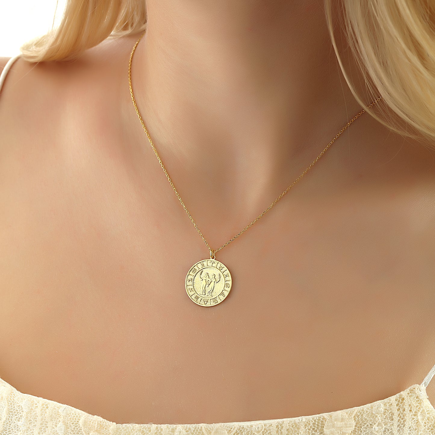 GEMINI ZODIAC NECKLACE