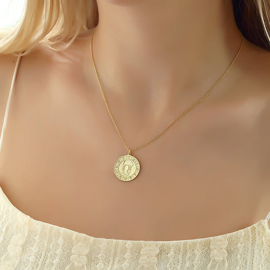 925k Sterling Silver Scorpio Zodiac Necklace