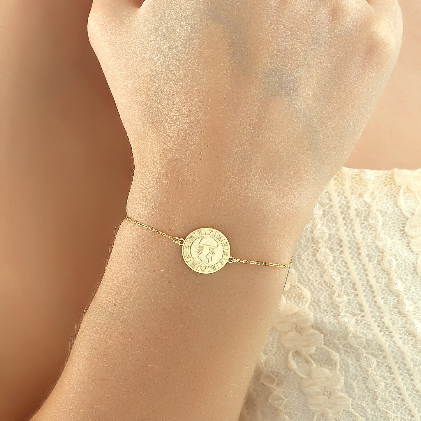 SCORPIO ZODIAC BRACELET