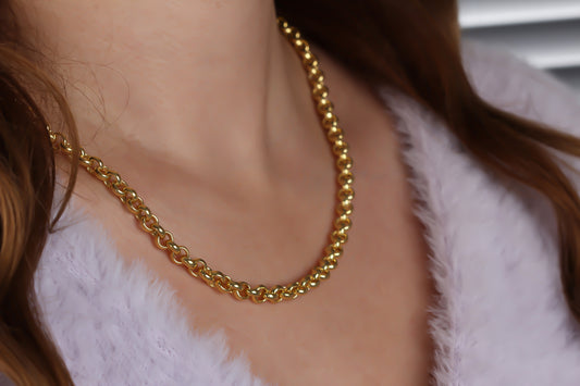 925k Sterling Silver Doc Chain Necklace - alternate view 2