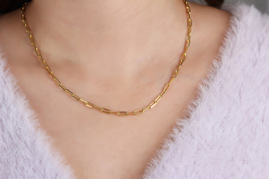 925k Sterling Silver Link Chain Necklace