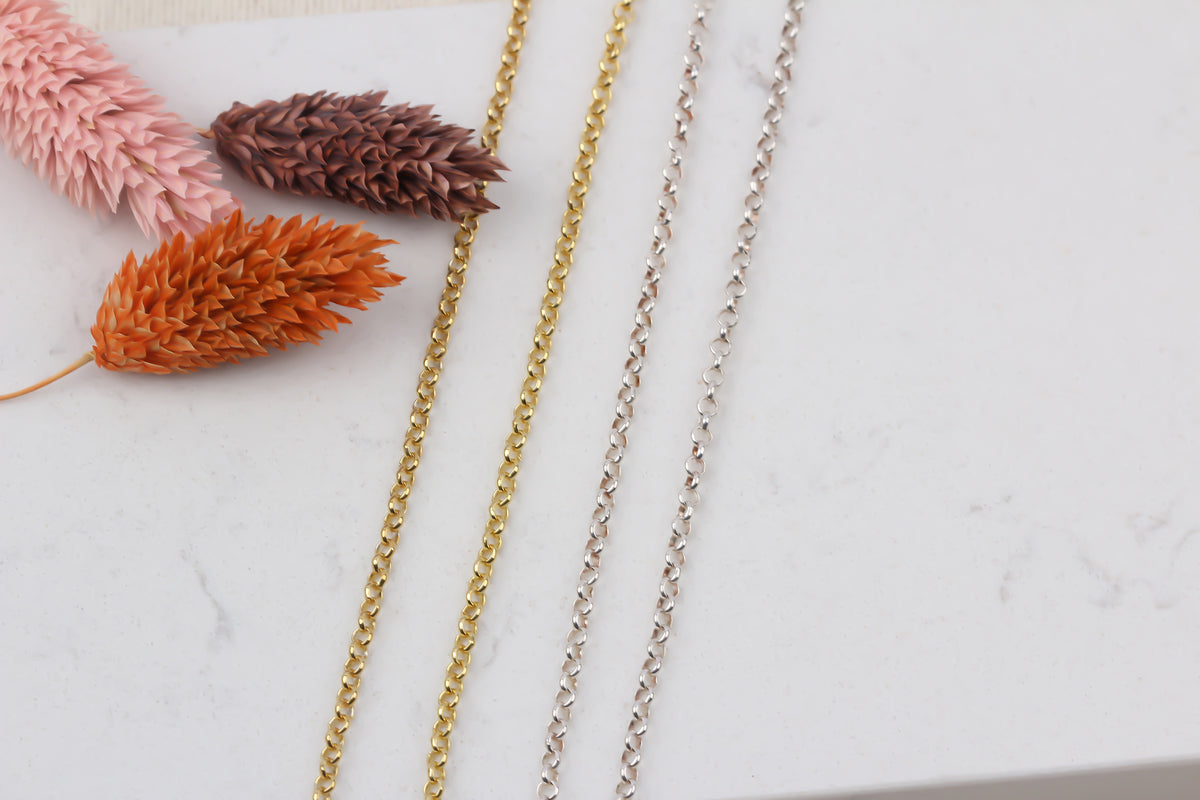 925k Sterling Silver Doc Chain Necklace - alternate view 5