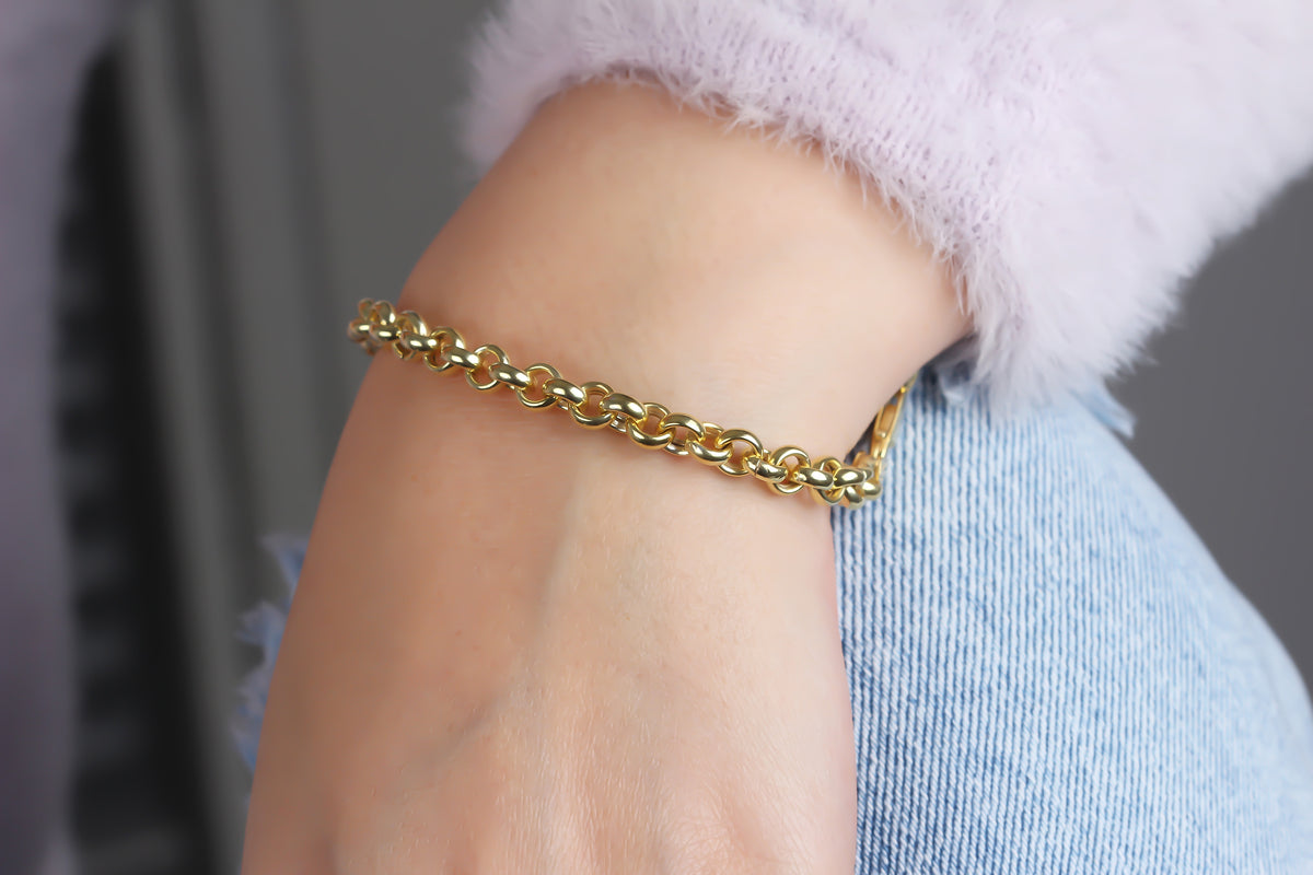 925k Sterling Silver Doc Chain Bracelet - alternate view 5