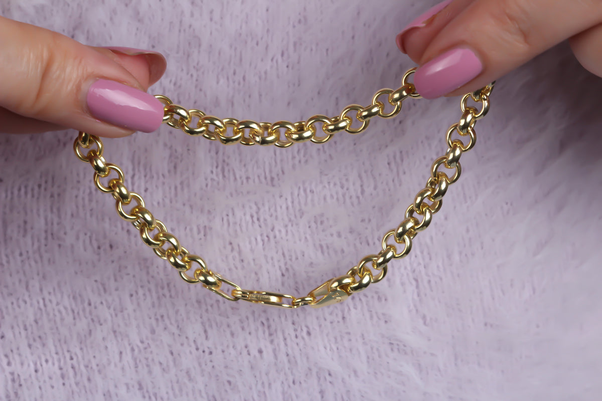 925k Sterling Silver Doc Chain Bracelet - alternate view 6