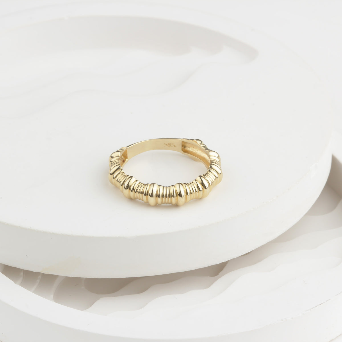 14k Solid Gold Ring - alternate view 3