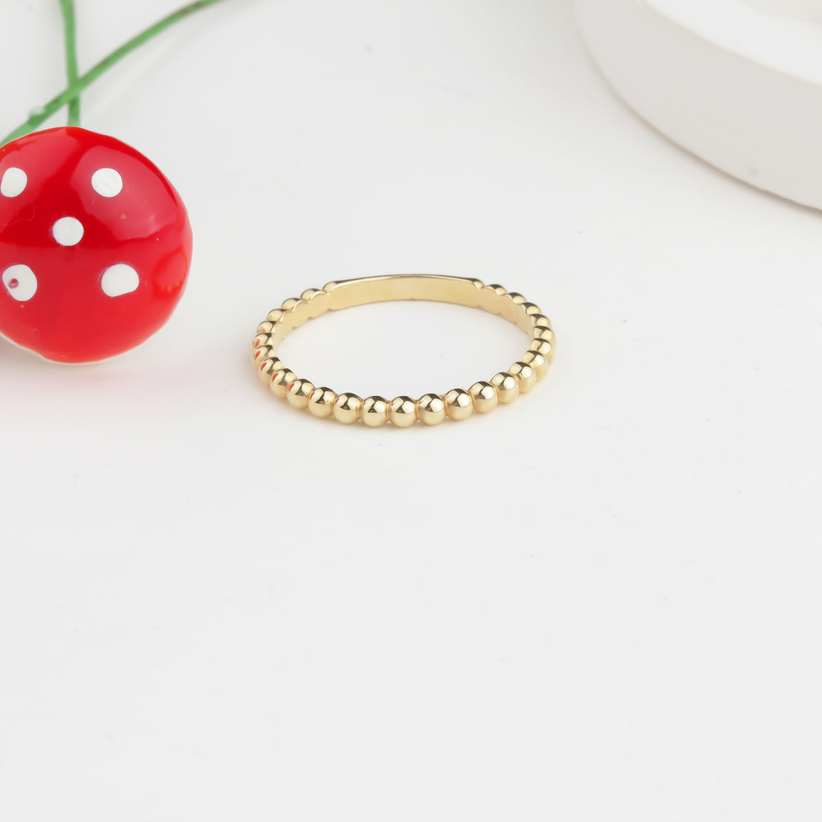 14k Solid Gold Ring - alternate view 5