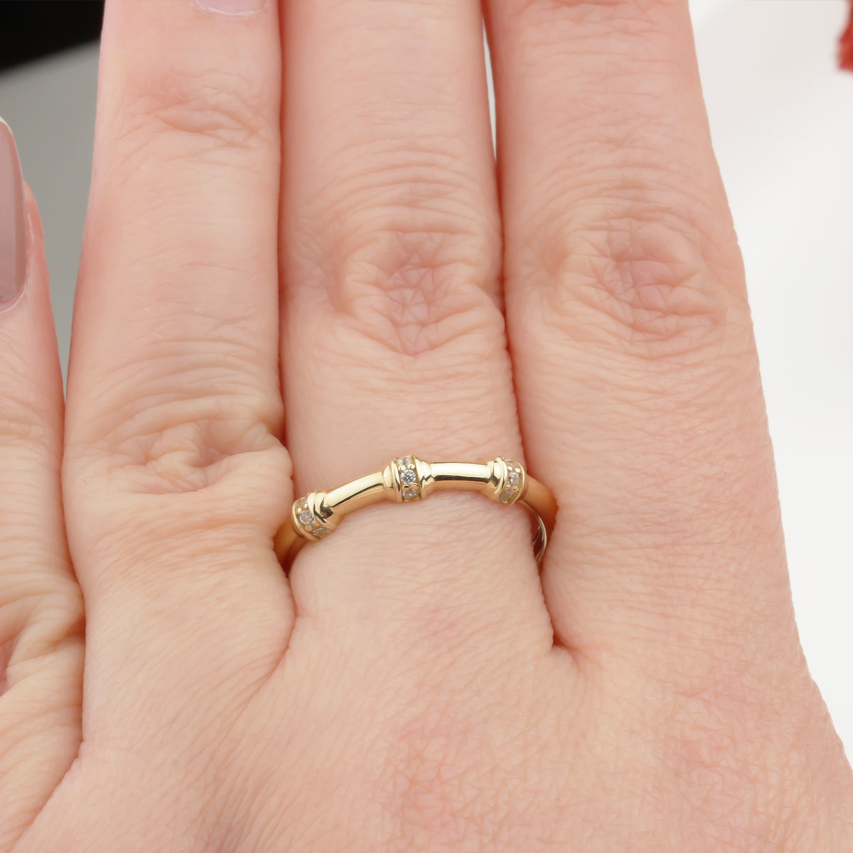 14k Solid Gold Ring - alternate view 7