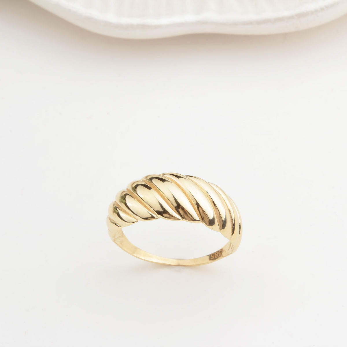 14k Solid Gold Ring - alternate view 4