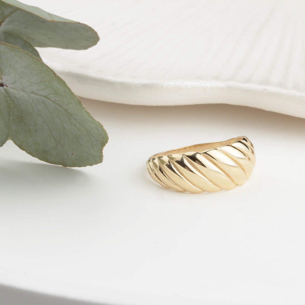 14k Solid Gold Ring - alternate view 6