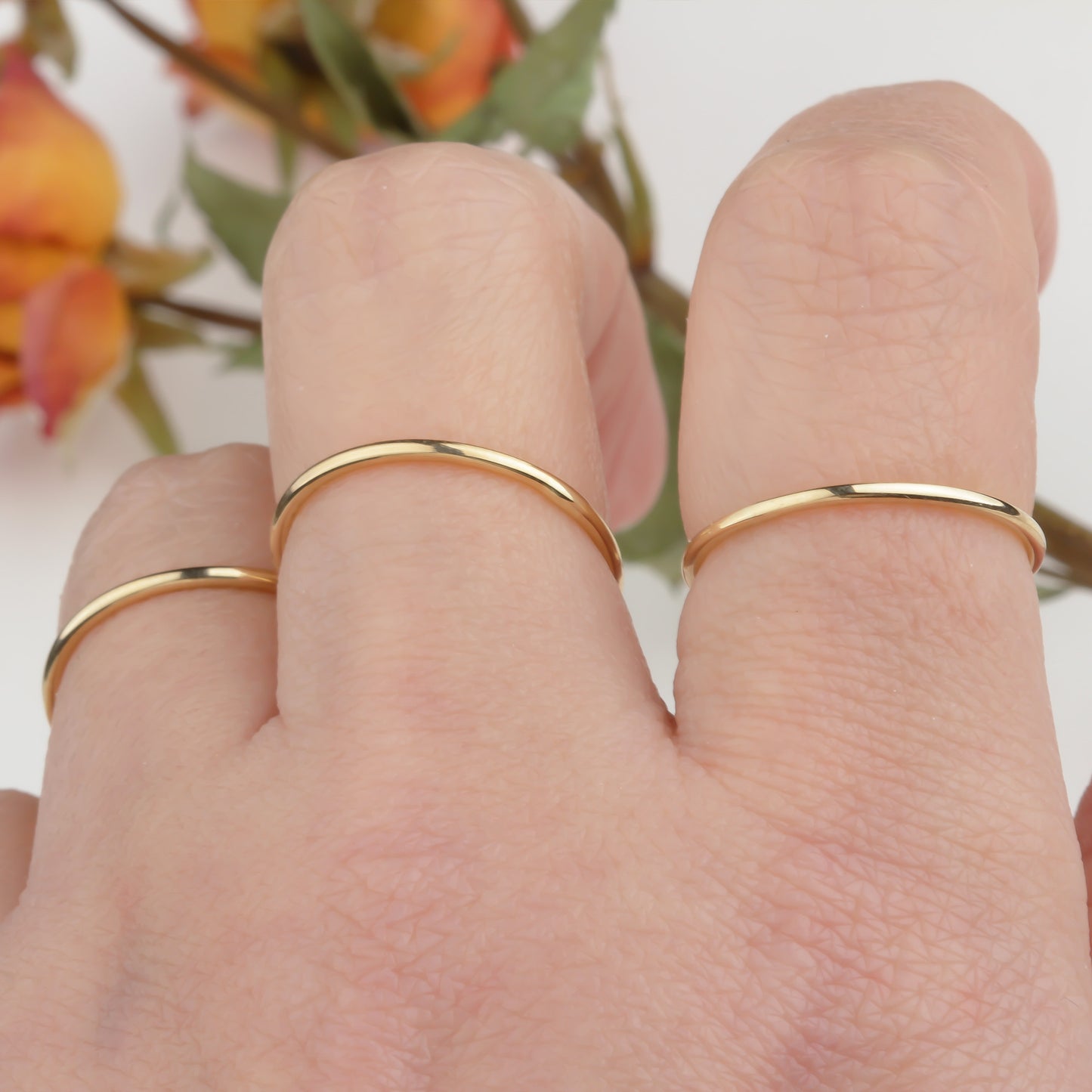 14k Solid Gold Ring - alternate view 2