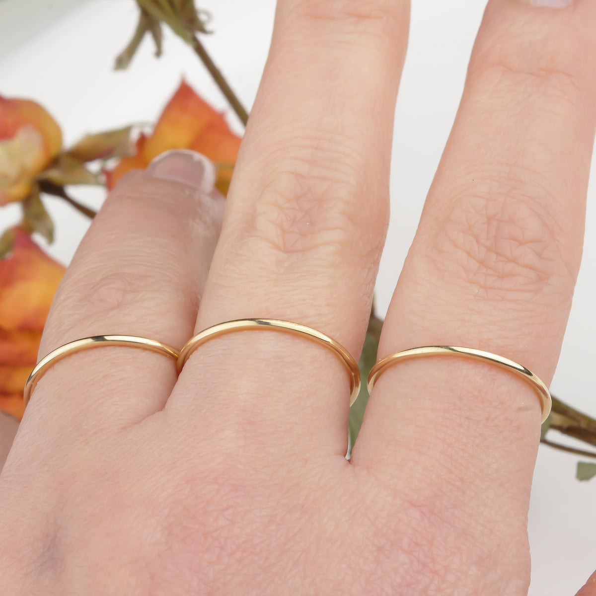 14k Solid Gold Ring - alternate view 3