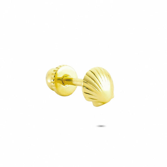 14k Solid Gold Oyster Helix Piercing