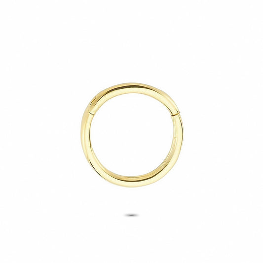 14k Solid Gold Ring Piercing