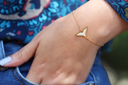 925k Sterling Silver Mermaid Bracelet