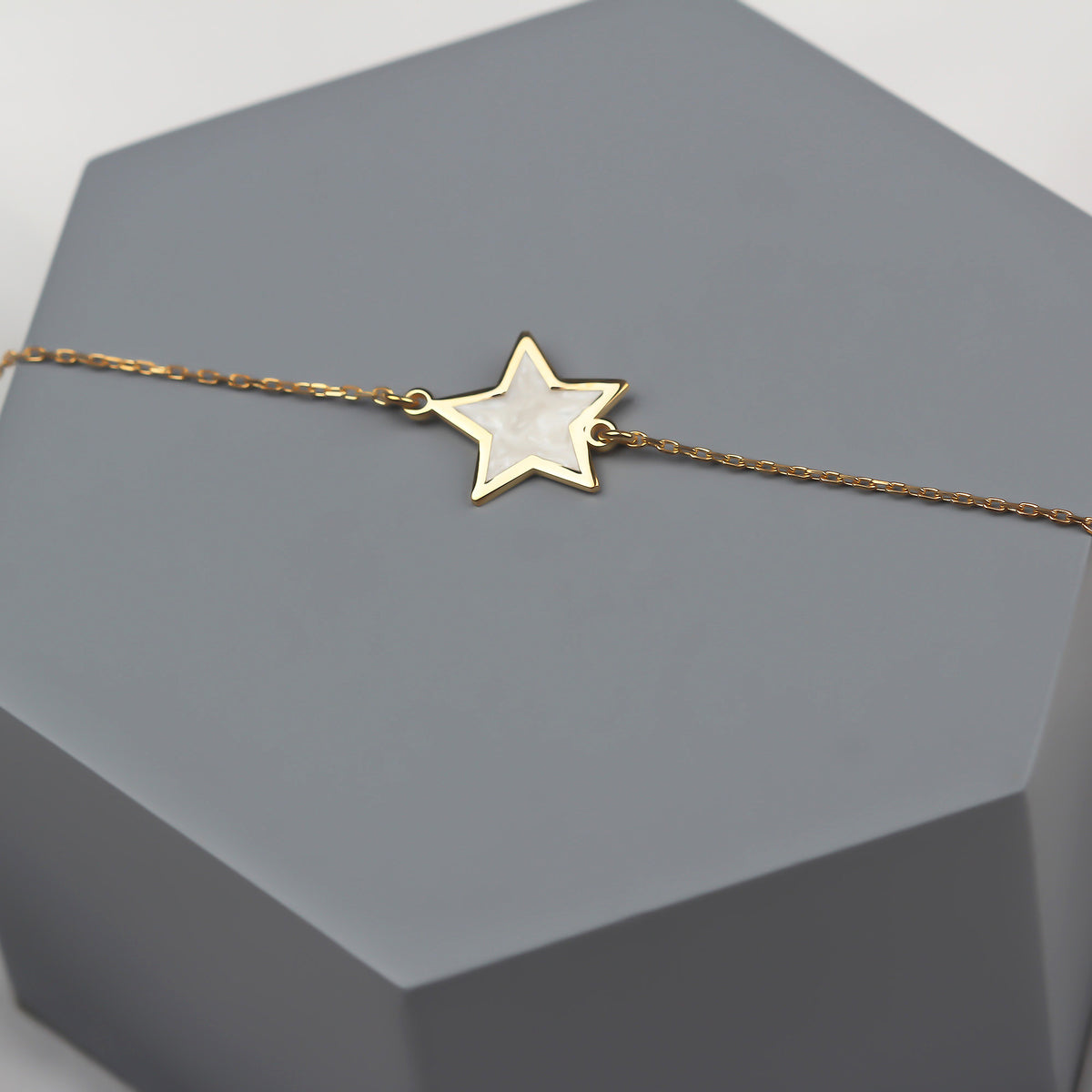 925k Sterling Silver Star Bracelet - alternate view 3