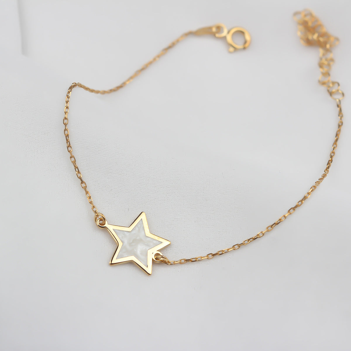 925k Sterling Silver Star Bracelet - alternate view 4