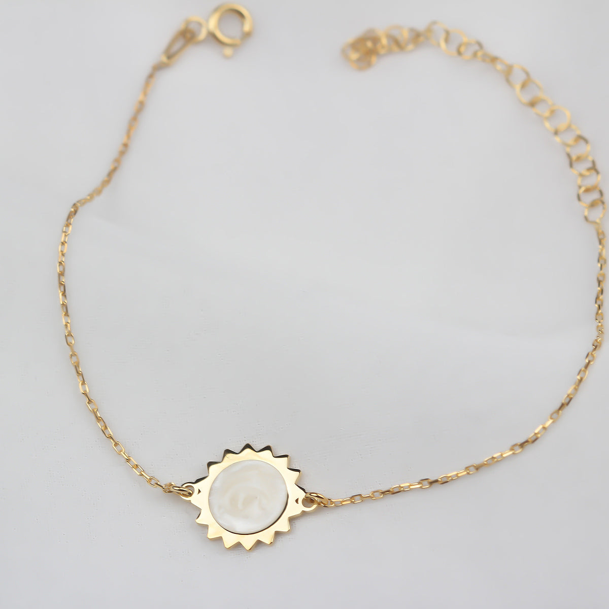 925k Sterling Silver Sun Bracelet - alternate view 3