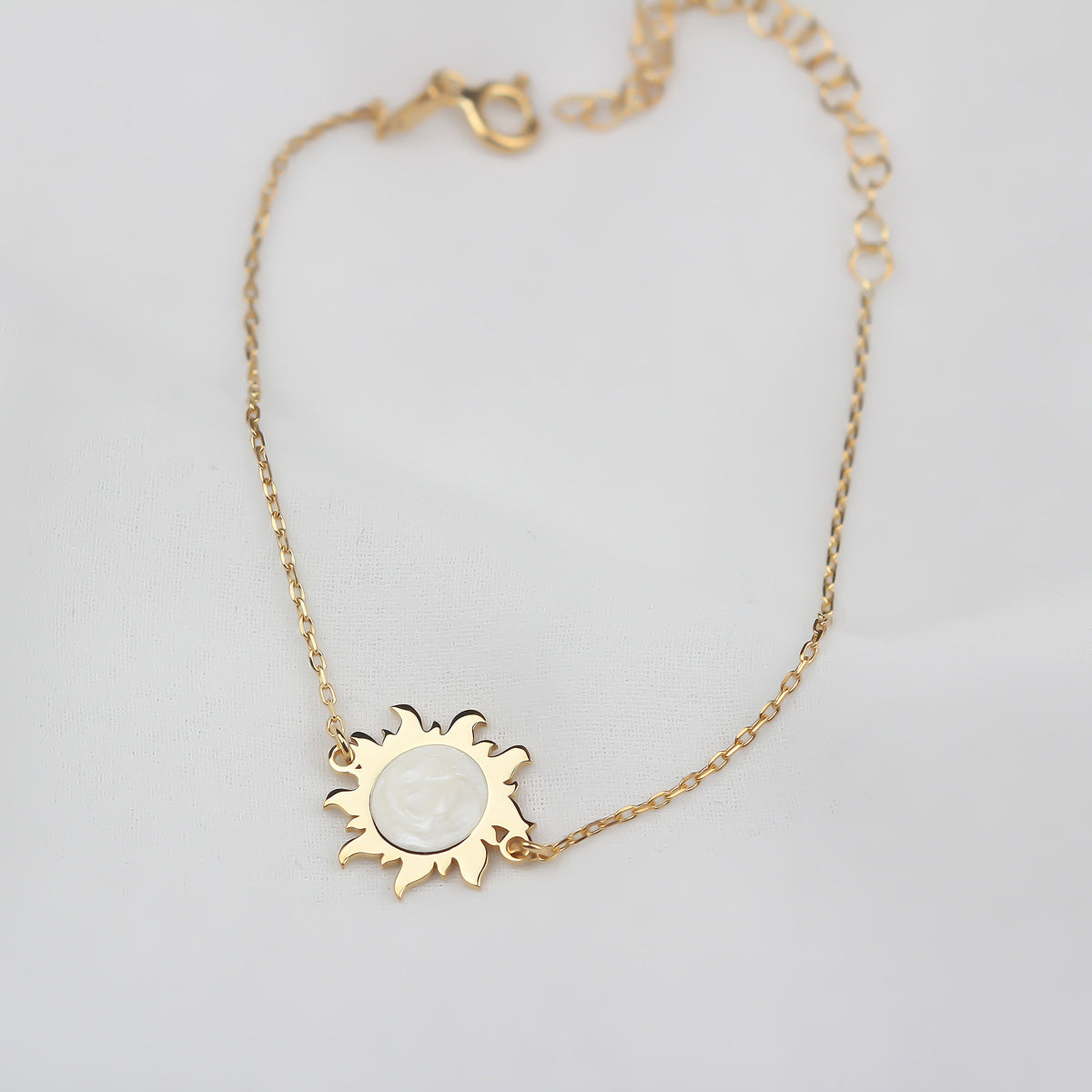 925k Sterling Silver Sun Bracelet - alternate view 2
