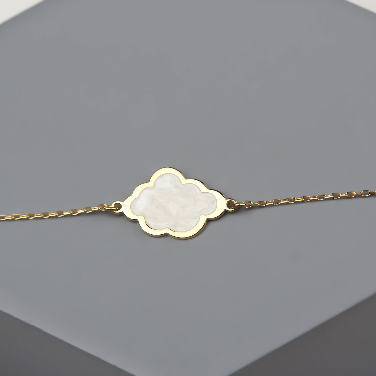 925k Sterling Silver Cloud Bracelet - alternate view 3