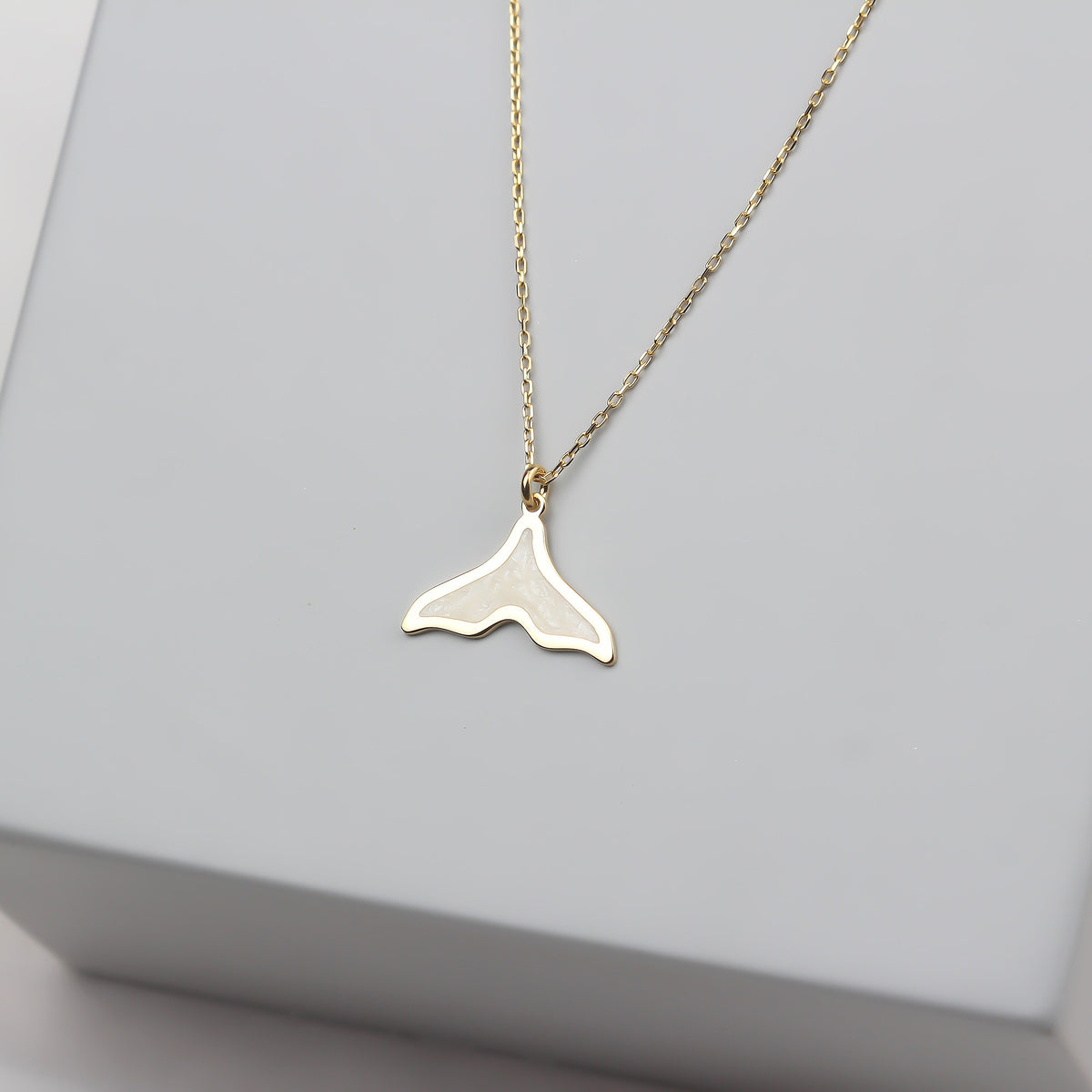 925k Sterling Silver Mermaid Necklace - alternate view 4