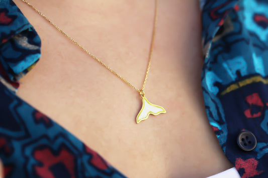 925k Sterling Silver Mermaid Necklace