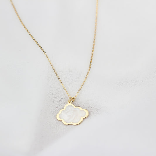 925k Sterling Silver Cloud Necklace