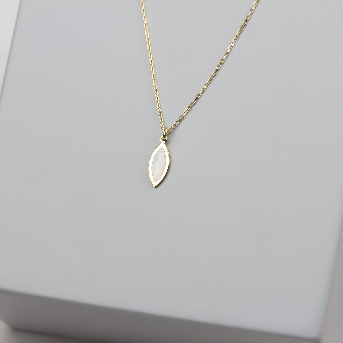 925k Sterling Silver Geo Necklace - alternate view 4