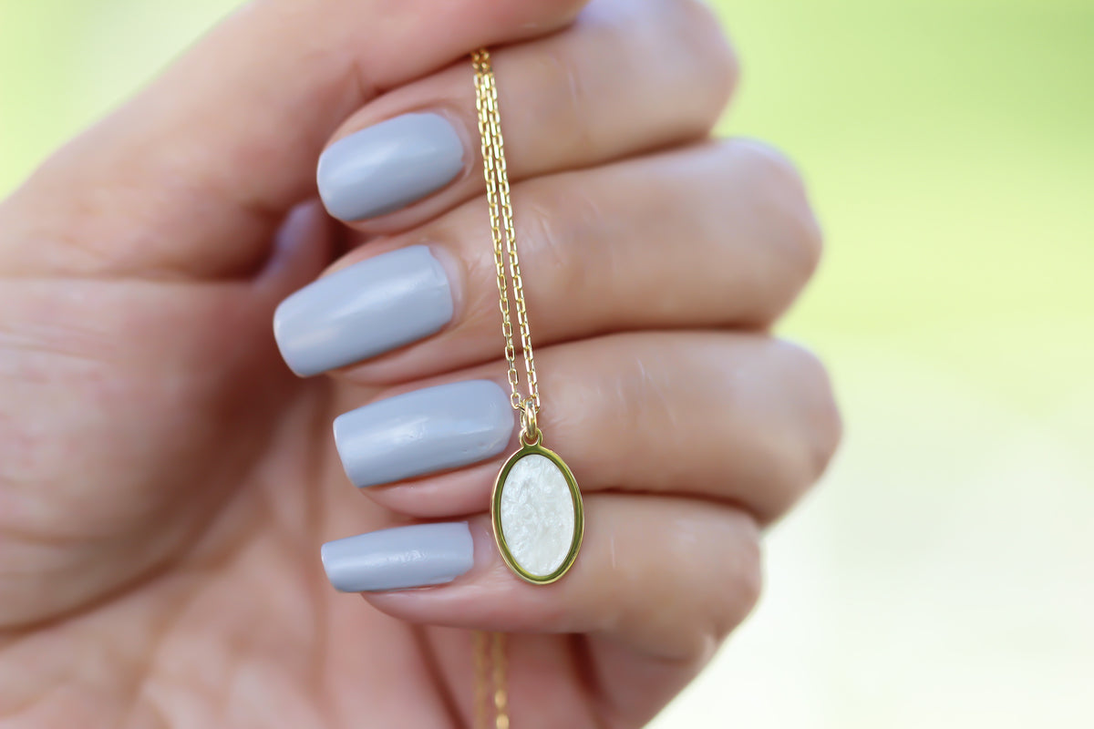 925k Sterling Silver Geo Necklace