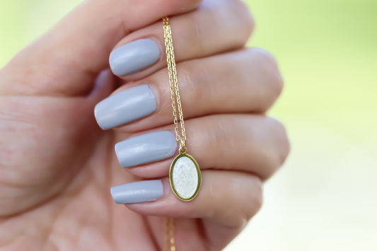 925k Sterling Silver Geo Necklace