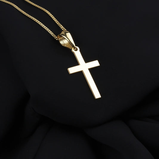 925k Sterling Silver Cross Necklace