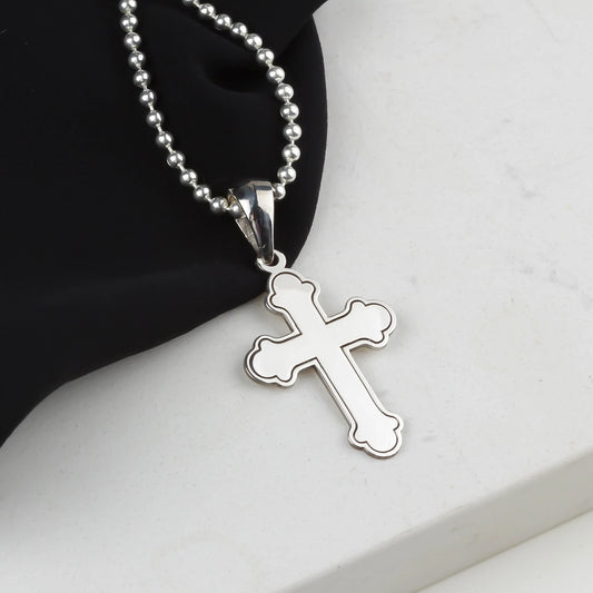 925k Sterling Silver Cross Necklace