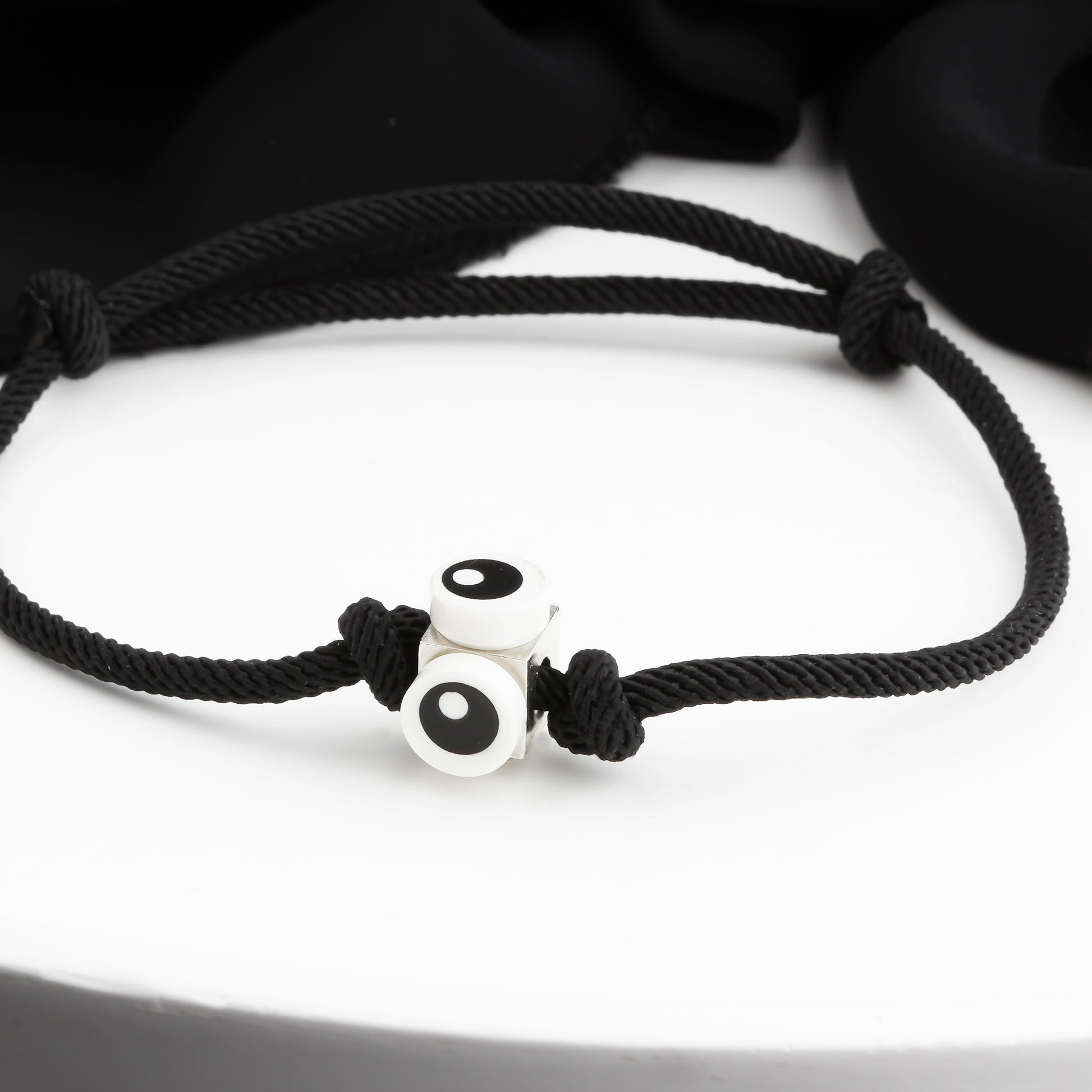 Bricks Jewel Sterling Silver Spinner Brick Rope Bracelet - alternate view 5