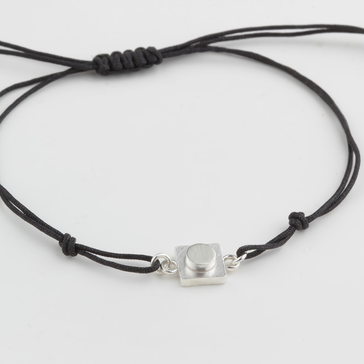 Bricks Jewel Sterling Silver 1x1 Brick Bracelet
