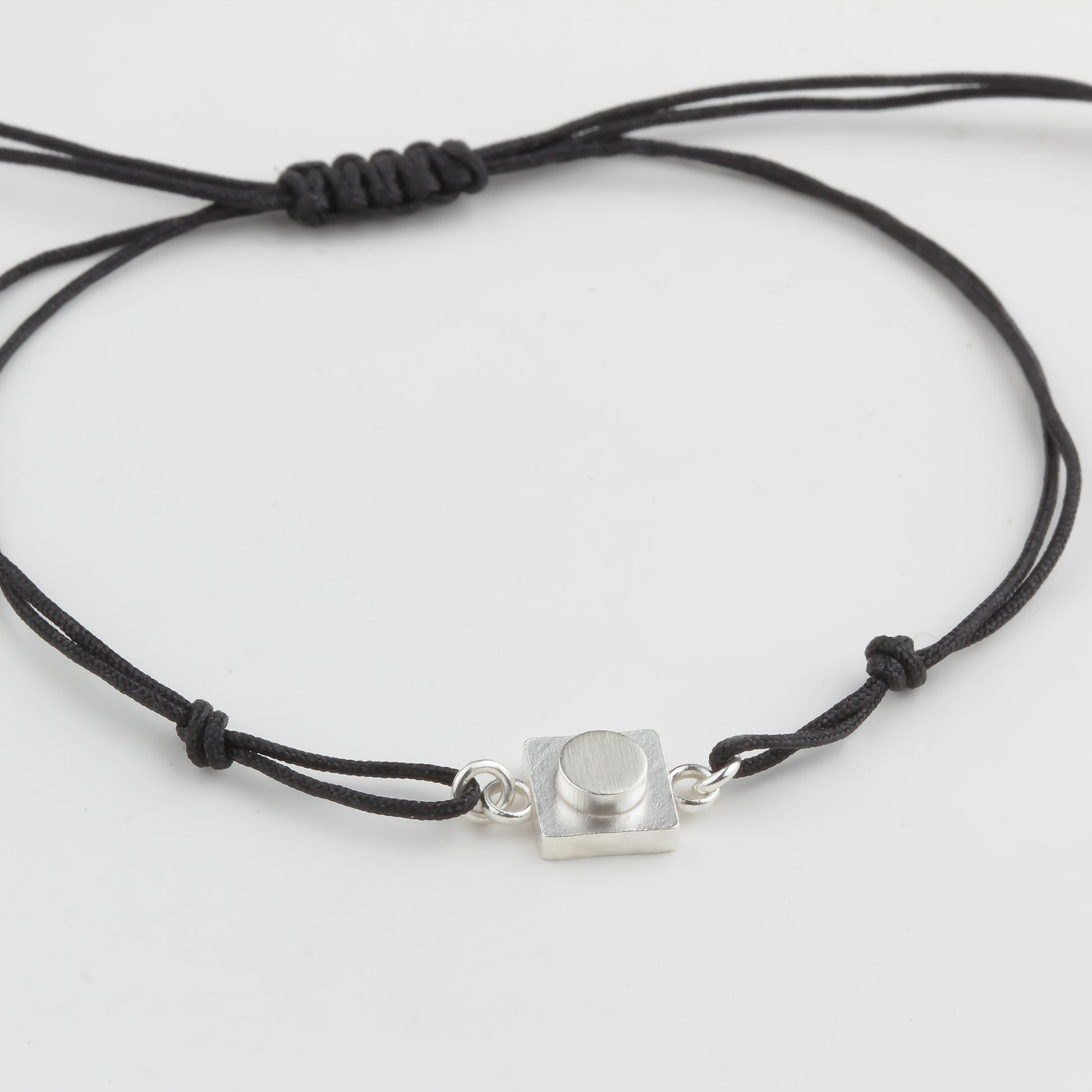 Bricks Jewel Sterling Silver 1x1 Brick Bracelet