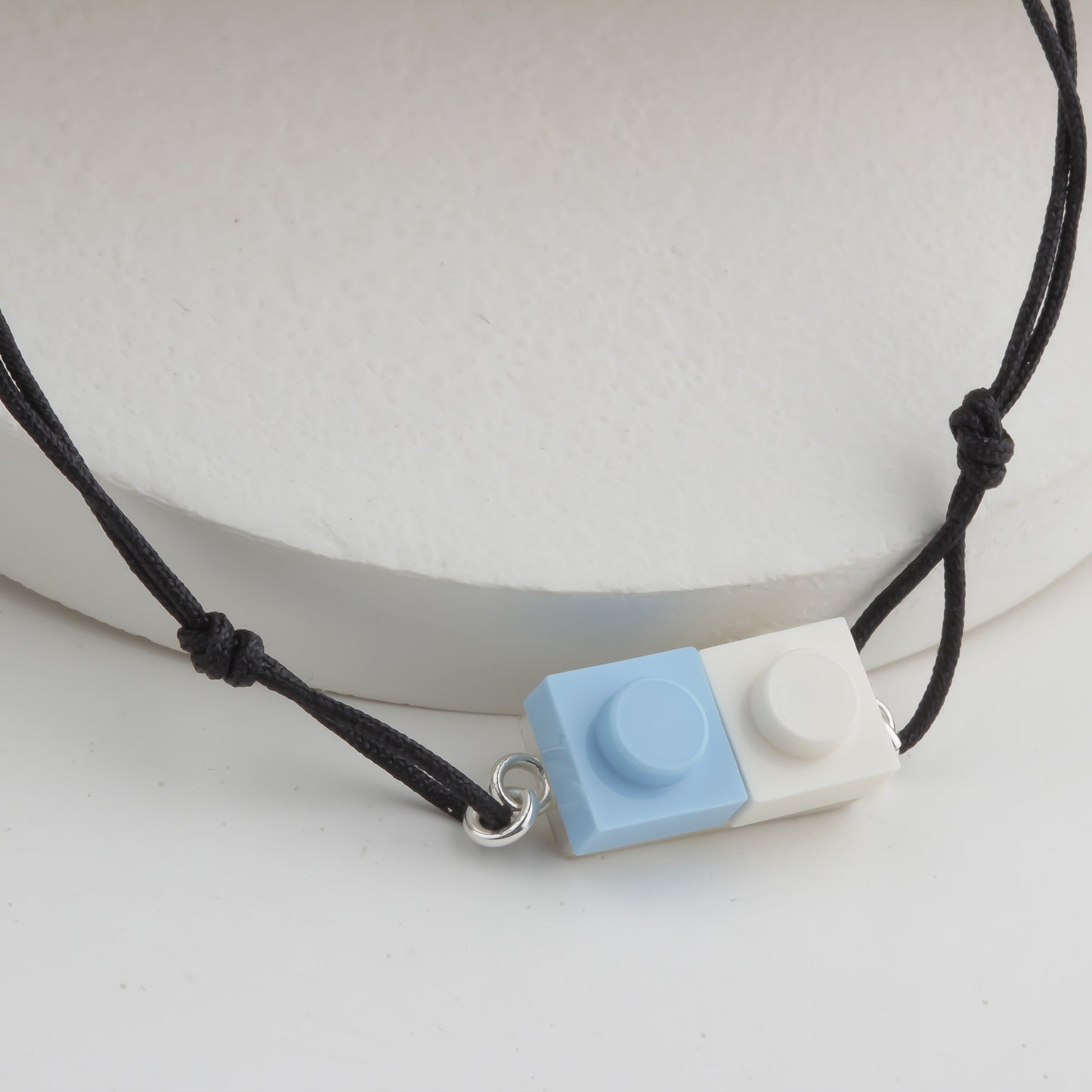 Bricks Jewel Sterling Silver 1x2 Brick Bracelet - alternate view 3